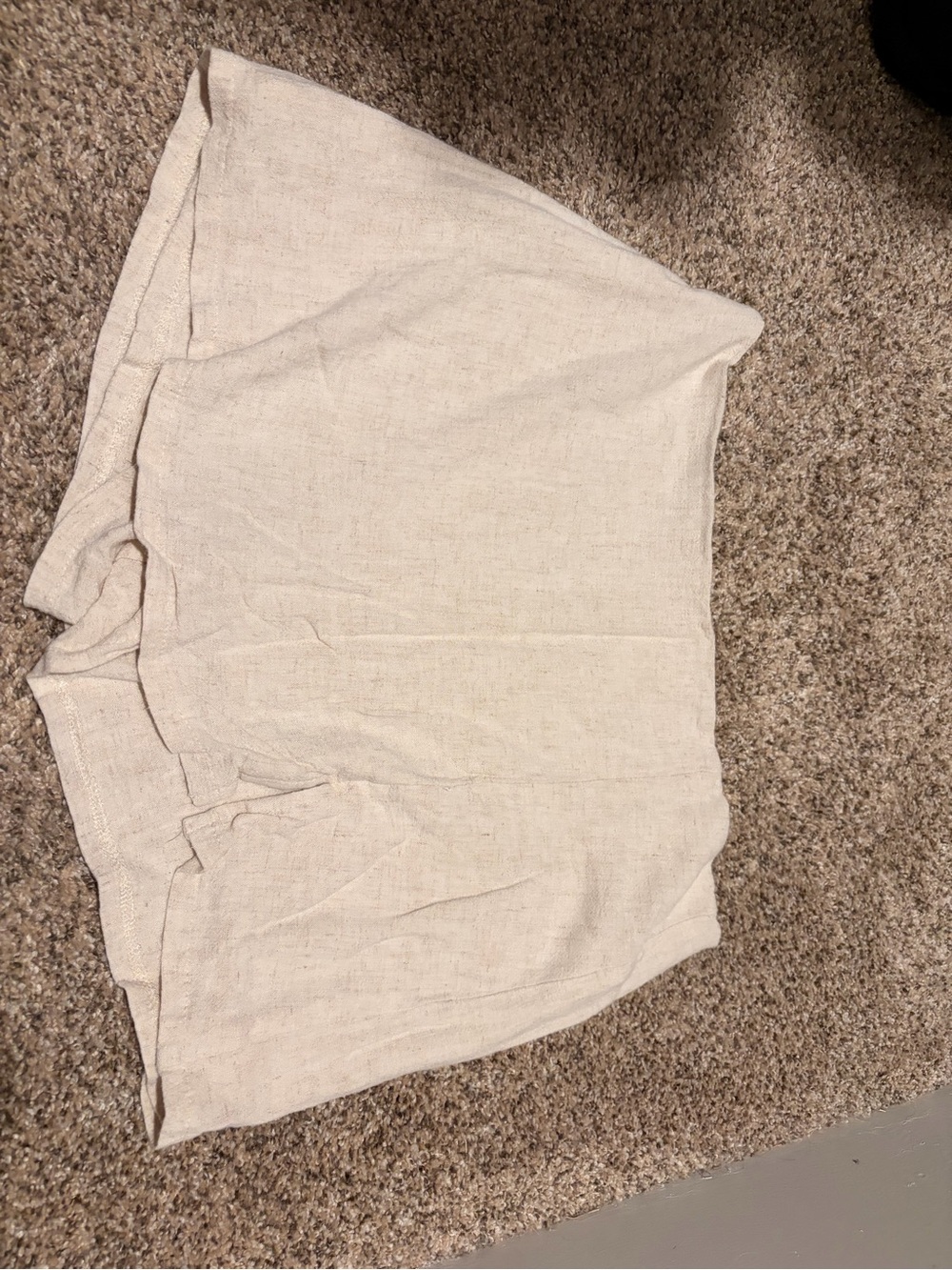 Altar'd State Cream Mini Skirt